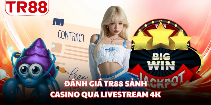 Đánh giá TR88 sảnh casino qua livestream 4K
