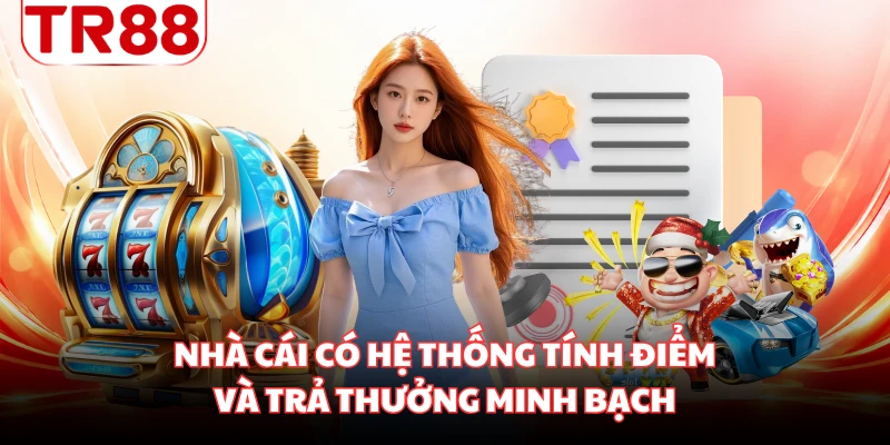Nhà cái có hệ thống tính điểm và trả thưởng minh bạch